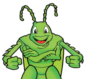Grasshoppers logo. Grasshoppers provides quality irrigation - sprinkler systems in Orlando FL.