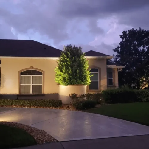 LED Outdoor lighting by Grasshoppers in the in the greater Orlando area