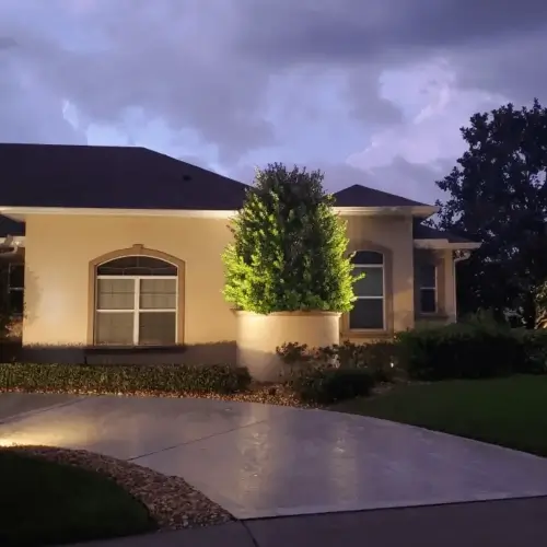 LED Outdoor lighting by Grasshoppers in the in the greater Orlando area