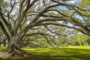 A southern live oak tree.